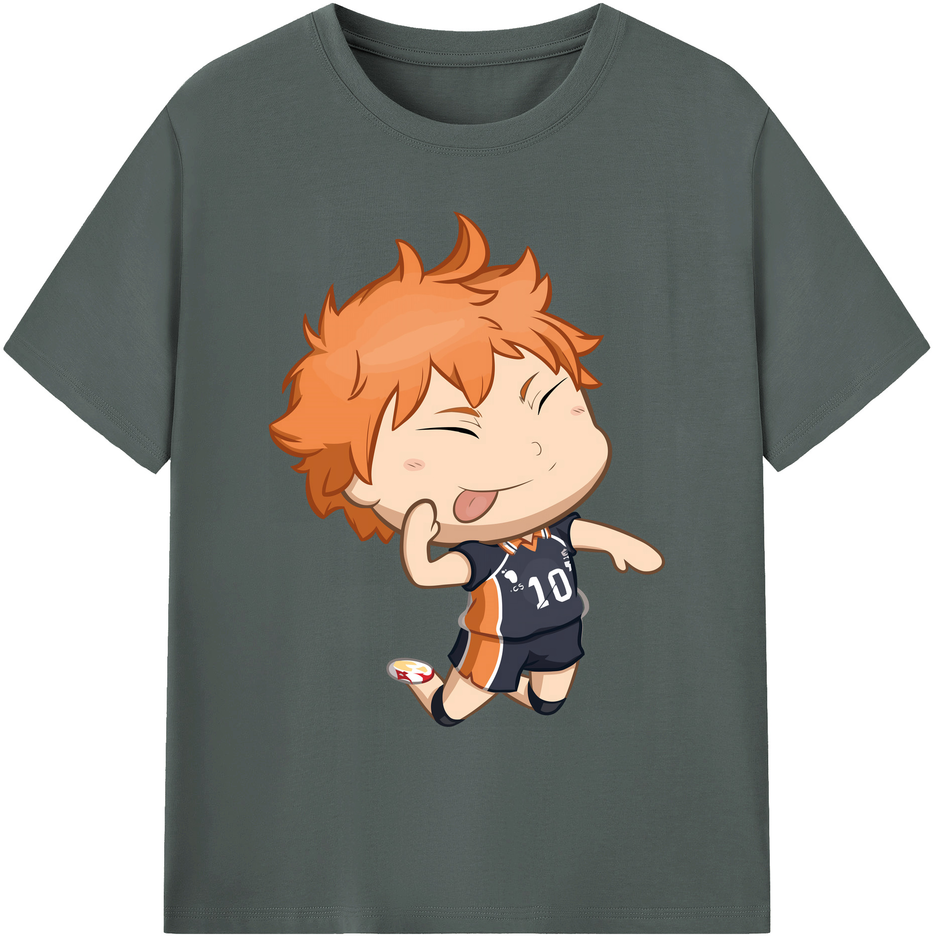 （画像用） ハイキュー!! Haikyu!! 綿100％ メンズ半袖Tシャツ｜肌触りやわらか＆通気性